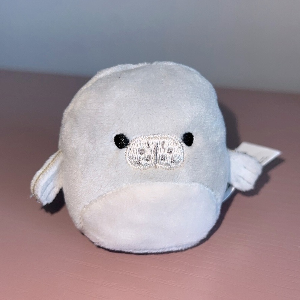 Squishmallows Squishville Matt the Manatee 🩶